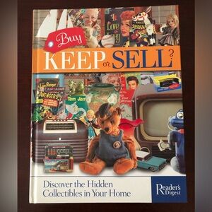 Readers Digest Buy Keep Or Sell? Collectibles Judith Miller Hardcover Book